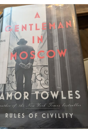 Cover of A Gentleman in Moscow
