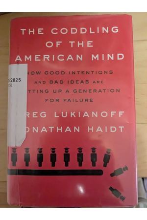 Cover of The Coddling of the American Mind
