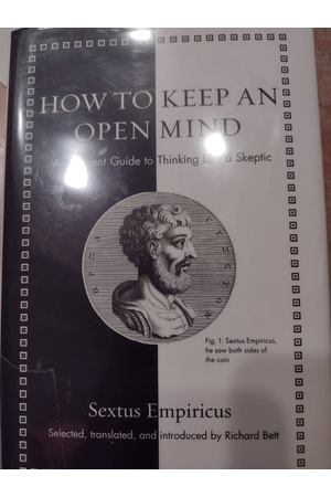 Cover of How To Keep an Open Mind: An Ancient Guide to Thinking Like a Skeptic