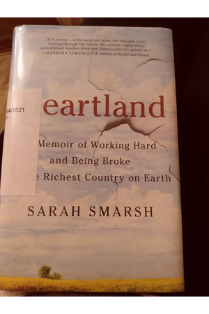 Cover of Heartland: A Memoir of Working Hard and Being Broke in the Richest Country on Earth